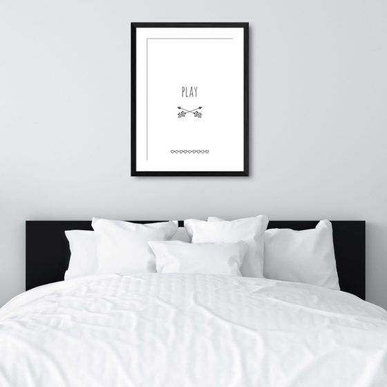 Minimalist Boho Nursery Play Print - Image 6