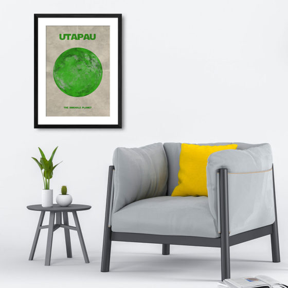 Star Wars Planet Utapau Print - Image 4